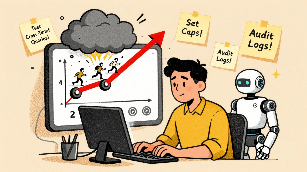 Developer using AI to build SaaS while billing costs spiral out of control