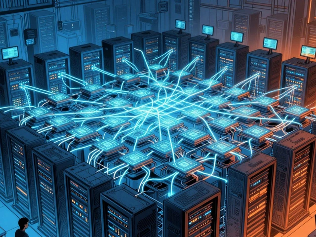 Distributed Training at Scale: How Thousands of GPUs Power Large Language Models