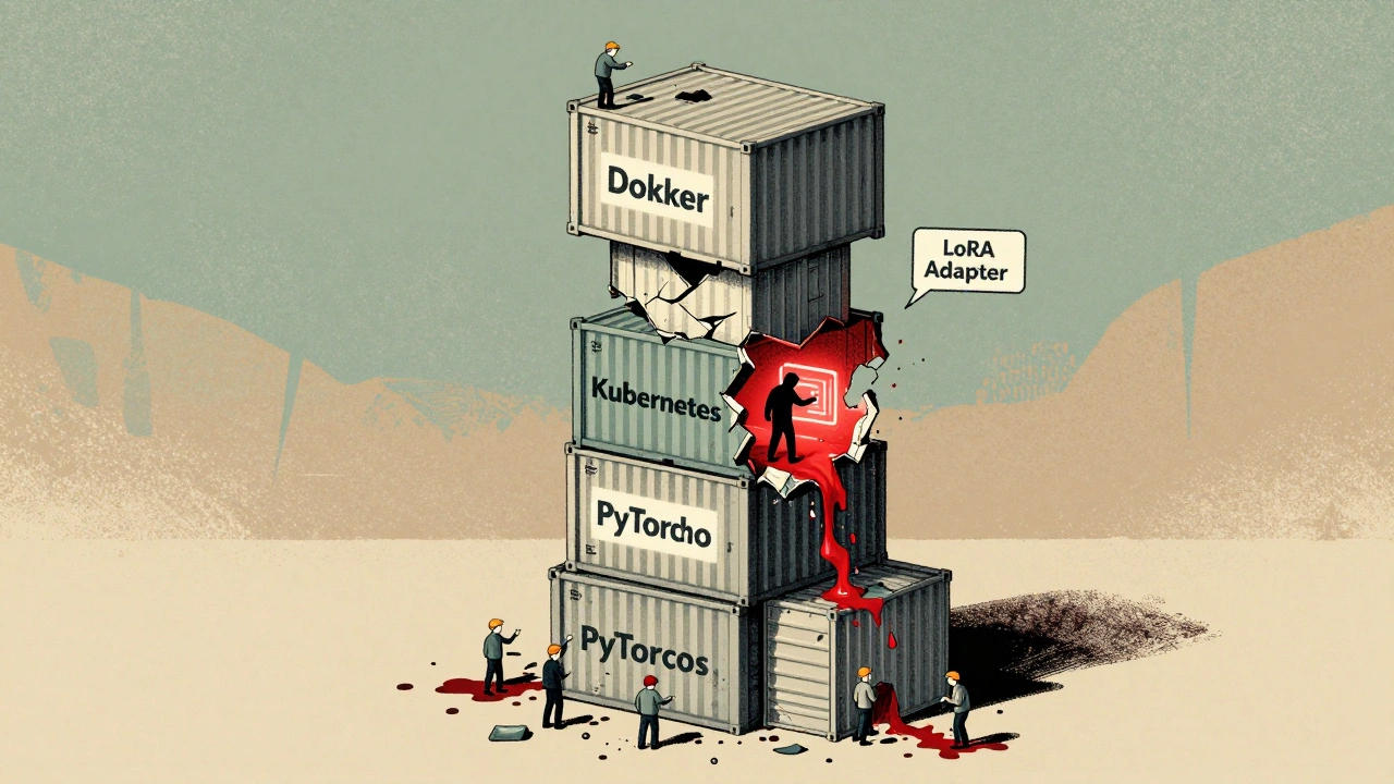 Supply Chain Security for LLM Deployments: Securing Containers, Weights, and Dependencies