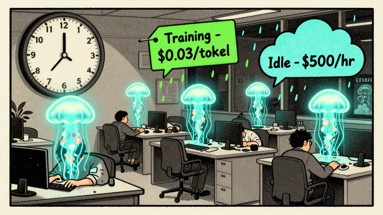 Cloud Cost Optimization for Generative AI: Scheduling, Autoscaling, and Spot