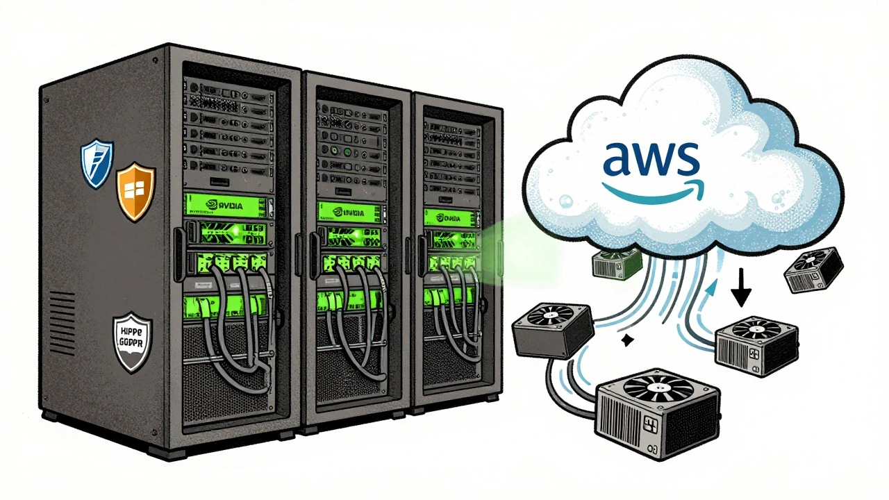 Hybrid Cloud and On-Prem Strategies for Large Language Model Serving