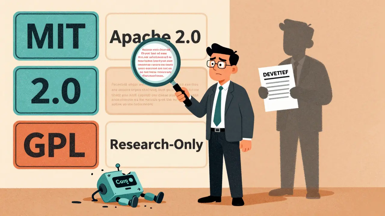 Legal and Licensing Considerations for Deploying Open-Source Large Language Models