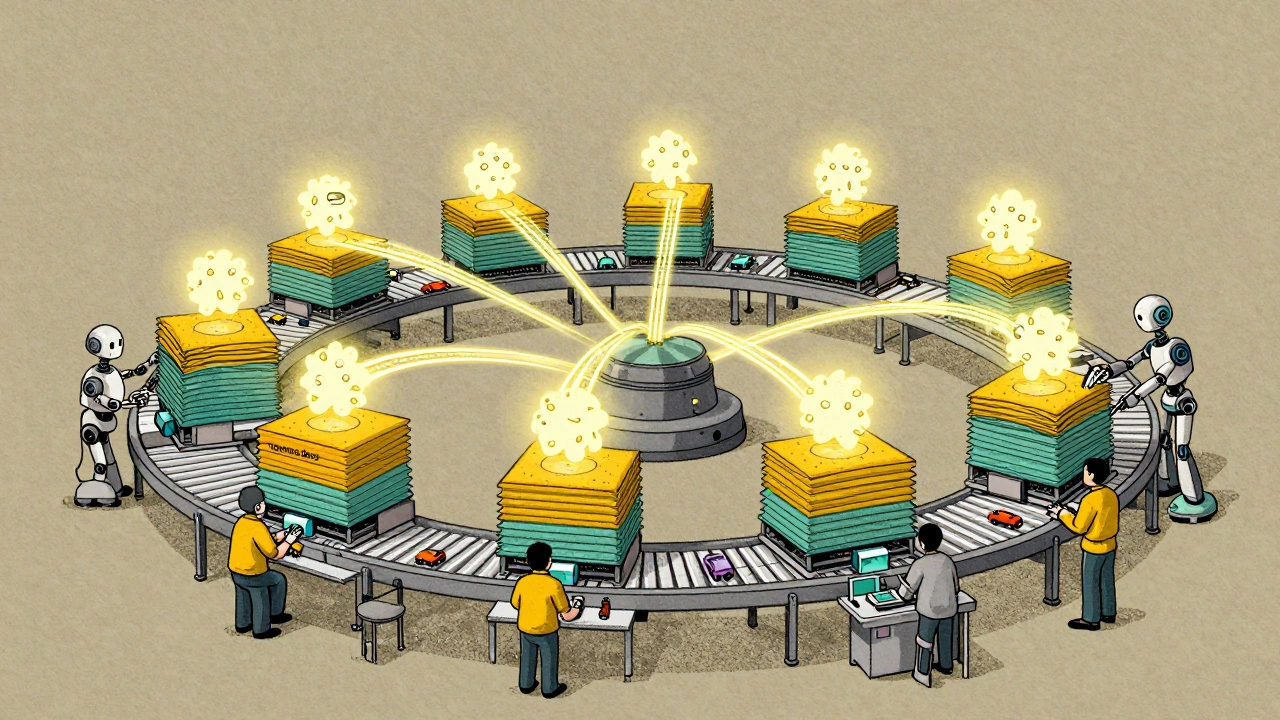 Model Parallelism and Pipeline Parallelism in Large Generative AI Training