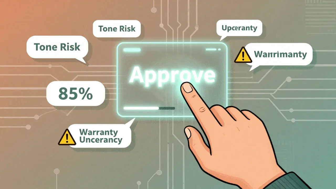 Human-in-the-Loop Operations for Generative AI: Review, Approval, and Exceptions