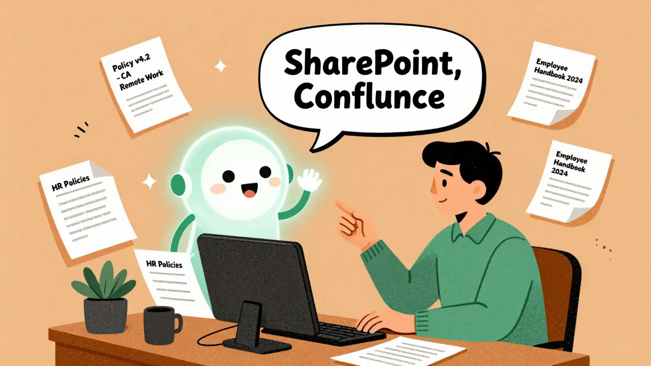 Knowledge Management with Generative AI: Answer Engines Over Enterprise Documents