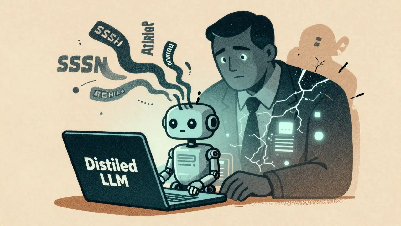 Privacy and Security Risks of Distilled Large Language Models - What You Must Know