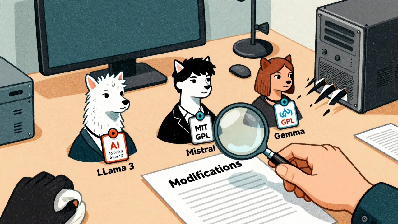 Open-Source Generative AI Compliance: Licenses, Attribution, and Derivative Works