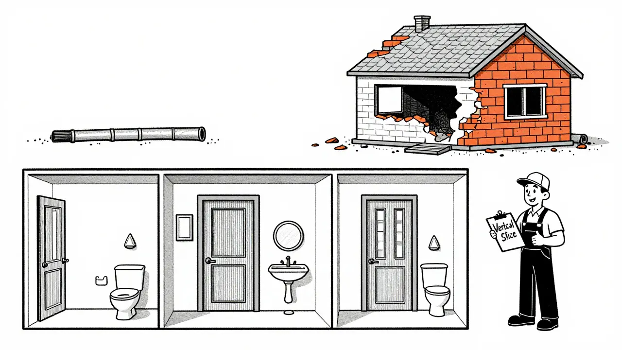 Scoping Prompts to Vertical Slices: End-to-End Over Feature Fragments