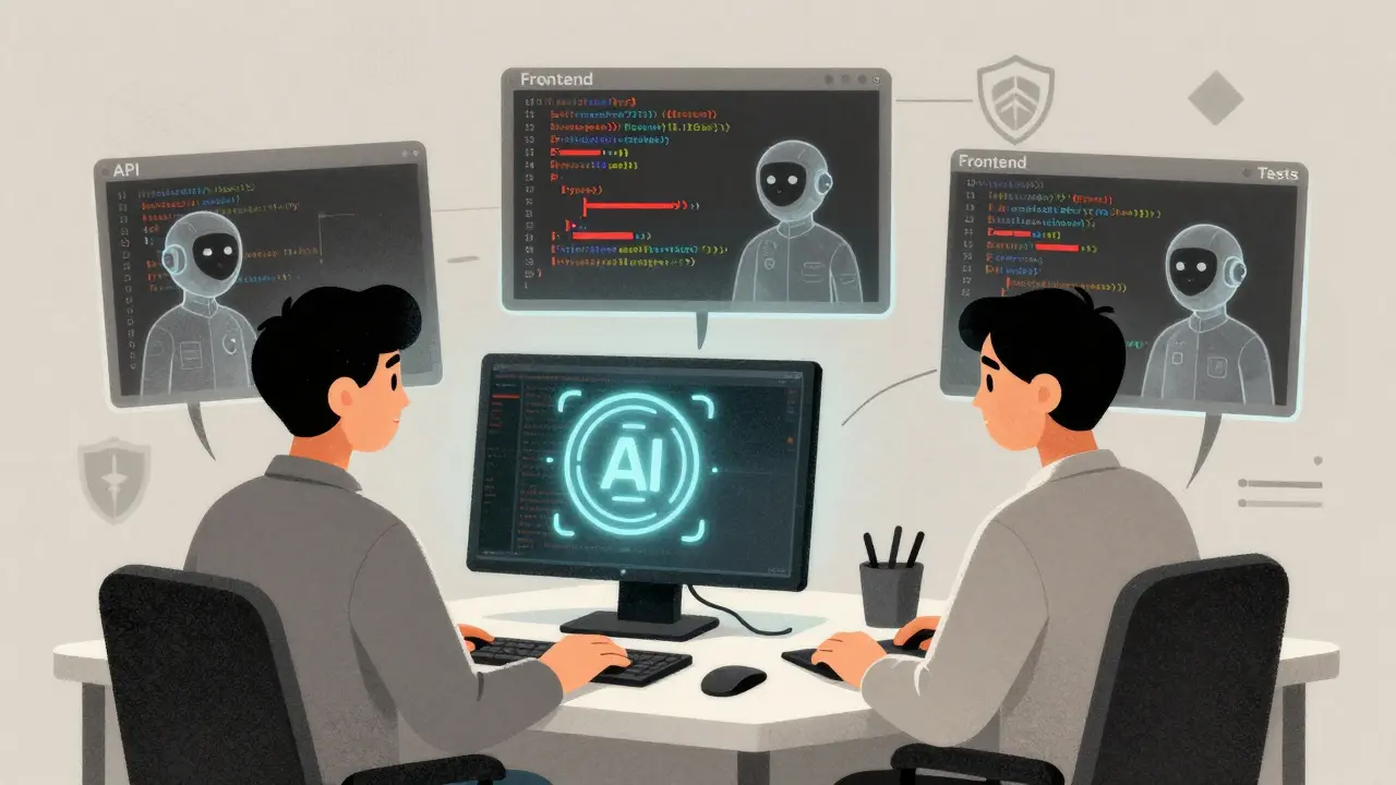 Enterprise Integration of Vibe Coding: Embedding AI into Existing Toolchains