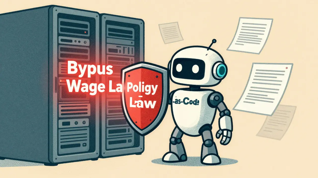 Ethical AI Agents for Code: How Guardrails Enforce Policy by Default