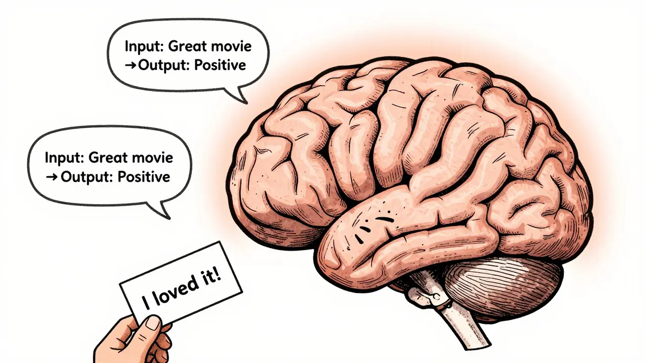 In-Context Learning in Large Language Models: How LLMs Learn from Prompts Without Training