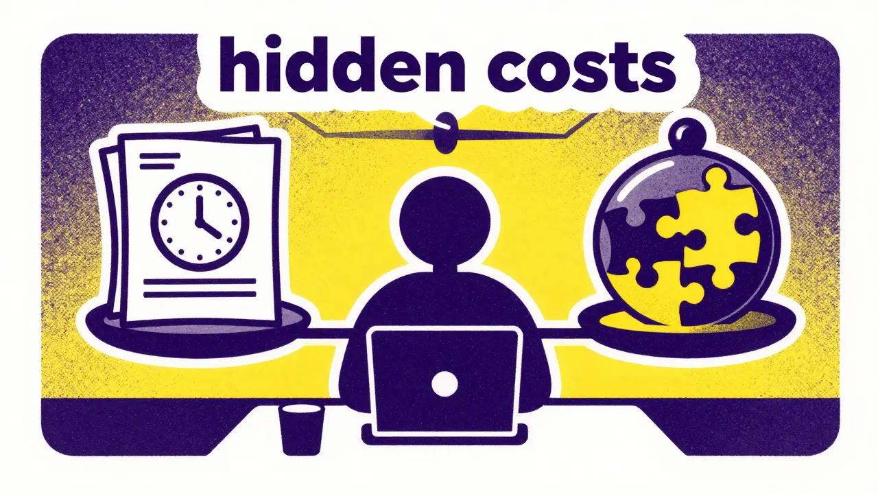 Scale balancing time saved against verification costs in AI adoption