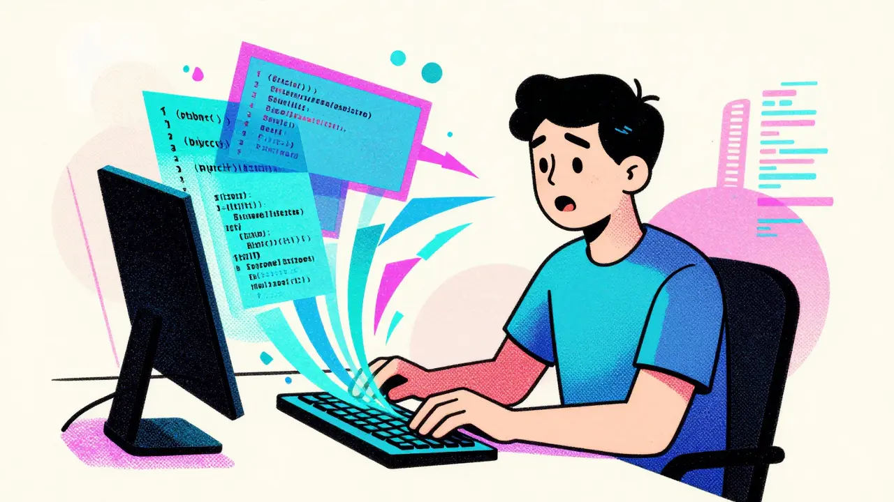 Code Generation with Large Language Models: Productivity Gains and Limits