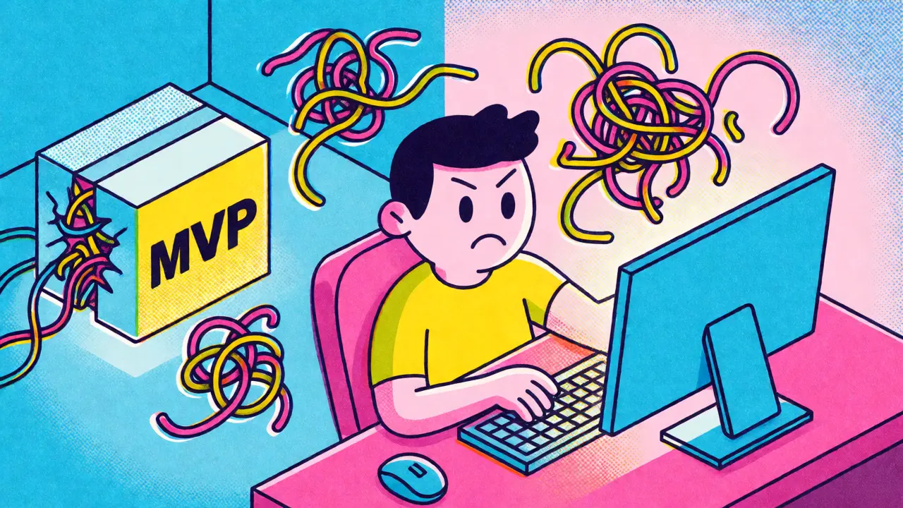 Managing Technical Debt in Vibe-Coded Projects